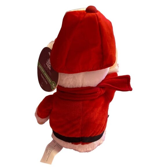 Enchanted Forest Battery Operated Rapping Santa Plush Toy - Picture 4 of 8
